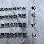 مژه ریسه ای ریسه ای فشن Fashion (پنجه گربه ای)