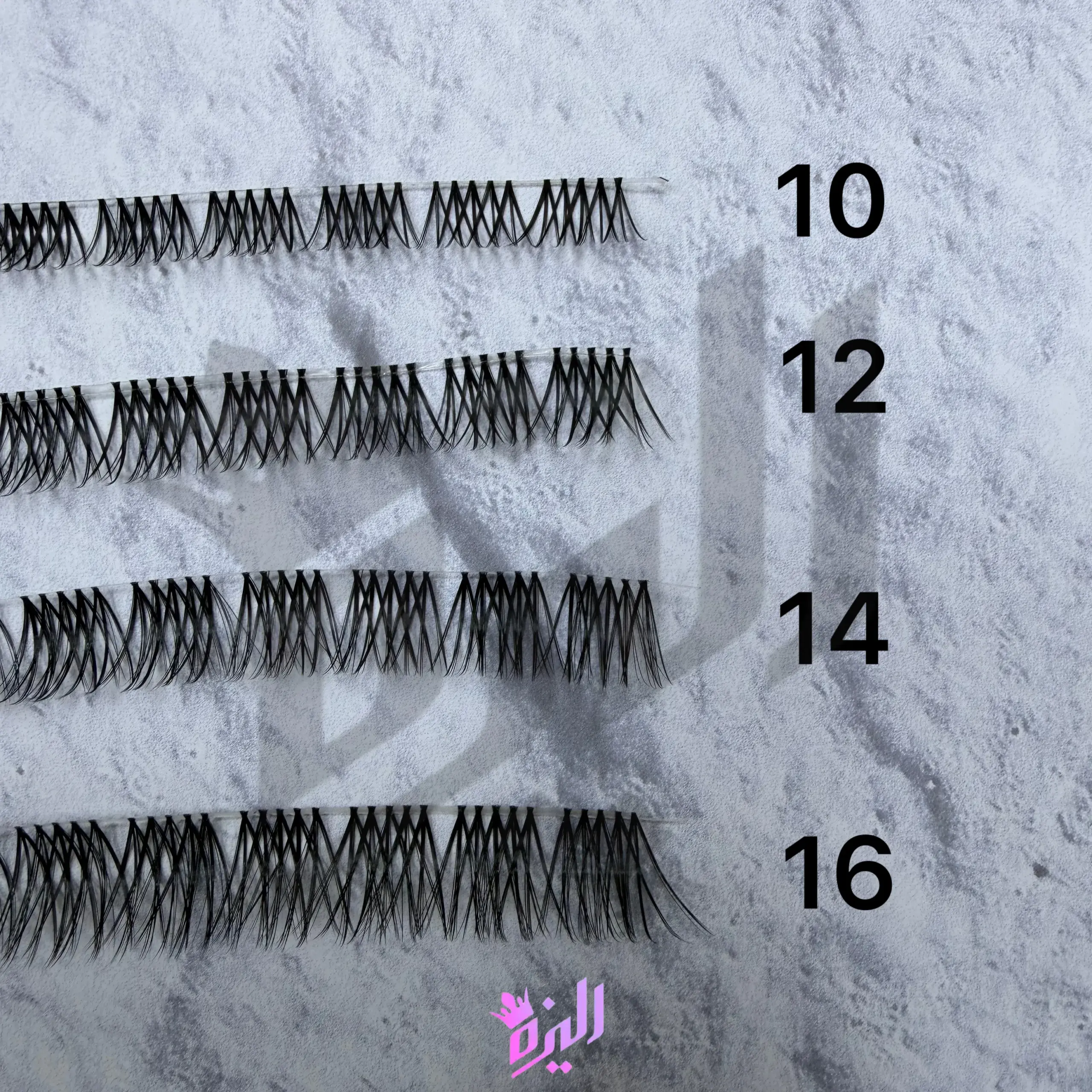 مژه ریسه ای ریسه ای فشن Fashion (پنجه گربه ای)