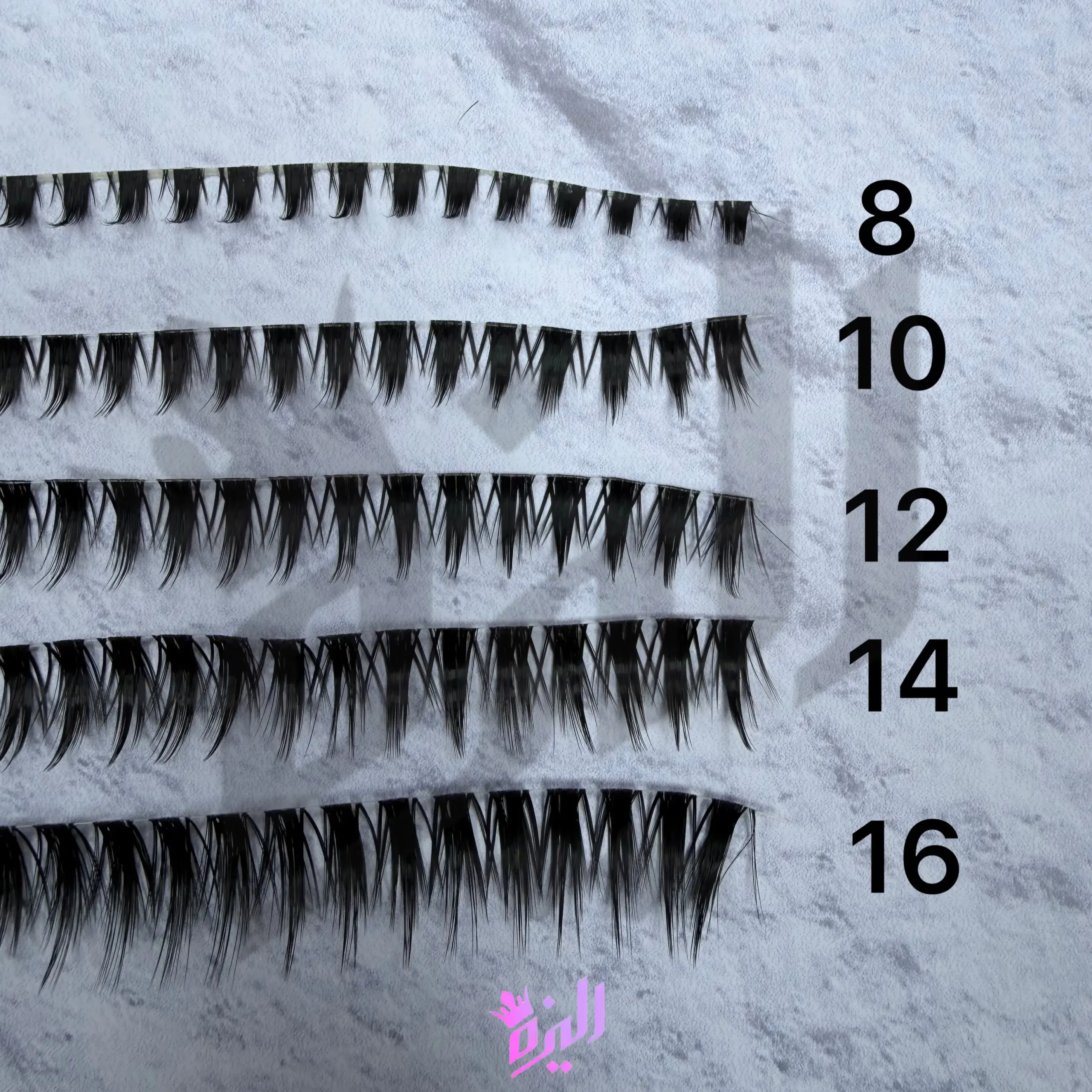 مژه ریسه ای راشن ردچری